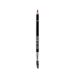 Mars Brow Better Eyebrow Pencil with Spoolie (Black - 1.4g)| Smudge-Proof | Long-Lasting | Rich Pigmentation for Natural Brows
