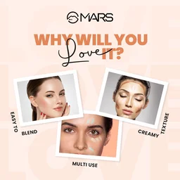 Mars Cover Rangers Creamy Matte Concealer 24g Multicolor Shade 01| Corrector & Concealer Palette | Lightweight, Easy Blend, Full Coverage Face Makeup Concealer