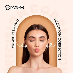 Mars Cover Rangers Creamy Matte Concealer 24g Multicolor Shade 01| Corrector & Concealer Palette | Lightweight, Easy Blend, Full Coverage Face Makeup Concealer