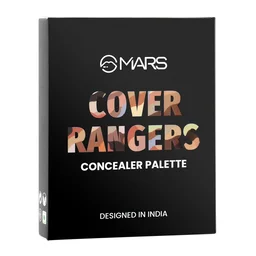 Mars Cover Rangers Creamy Matte Concealer 24g Multicolor Shade 03| Corrector & Concealer Palette | Lightweight, Easy Blend, Full Coverage Face Makeup Concealer