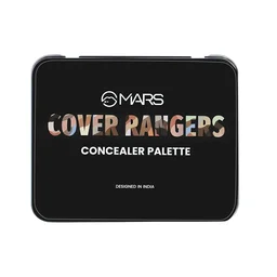 Mars Cover Rangers Creamy Matte Concealer 24g Multicolor Shade 03| Corrector & Concealer Palette | Lightweight, Easy Blend, Full Coverage Face Makeup Concealer