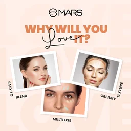 Mars Cover Rangers Creamy Matte Concealer & Corrector Palette 01 Multicolor, 24 gm | Easy-to-Blend | Lightweight Concealer for Face Makeup