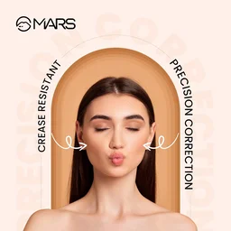 Mars Cover Rangers Creamy Matte Concealer & Corrector Palette 01 Multicolor, 24 gm | Easy-to-Blend | Lightweight Concealer for Face Makeup