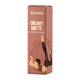 Mars MARS Creamy Matte Long-Lasting Lipstick for Women 3.2g (Shade 16-Berrylicious Ballet)| Smooth & Lightweight | Single Swipe Application