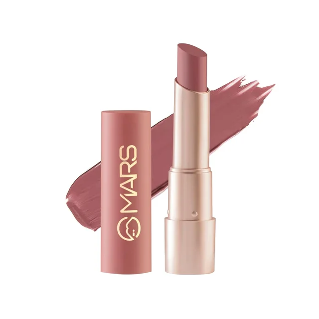 Mars MARS Creamy Matte Long-Lasting Lipstick 11 - Aerial Awe)| Smooth & Lightweight | Single Swipe Application