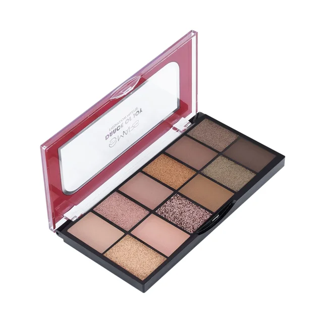 Mars Dance of Joy 12-Color Eyeshadow Palette 02 Multicolor, 13.2g| Highly Pigmented | Blendable Matte & Shimmer Finishes