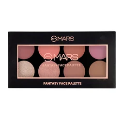 Mars MARS Fantasy Face Palette with Blushes, Highlighters and Bronzer 20g (Shade-03) | Highly Pigmented | Long Lasting | Complete Face Makeup Kit