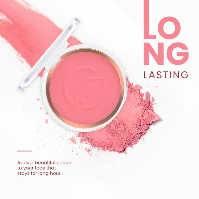 Mars Flush of Love Face Blusher 8g, Shade09 | Highly Pigmented | Easy to Blend | Lightweight Matte Finish | Natural & Long-Lasting Cheek Color