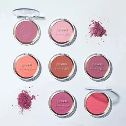 Mars Flush of Love Face Blusher 8g, Shade09 | Highly Pigmented | Easy to Blend | Lightweight Matte Finish | Natural & Long-Lasting Cheek Color