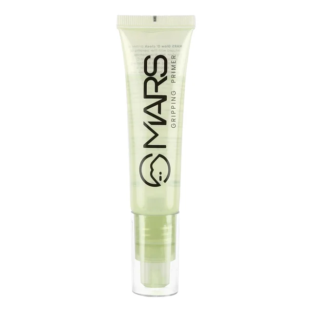 Mars Glow O' Clock Gel 30ml| Hydrating & Dewy Finish | Gripping Primer with Green Tea Extracts | Long-Lasting Power Grip | Smooth Makeup Base | Ideal for Dry Skin