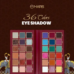 Mars Jashan-E-Shrinaar Eyeshadow 36 Shades Multicolor Palette, 36g