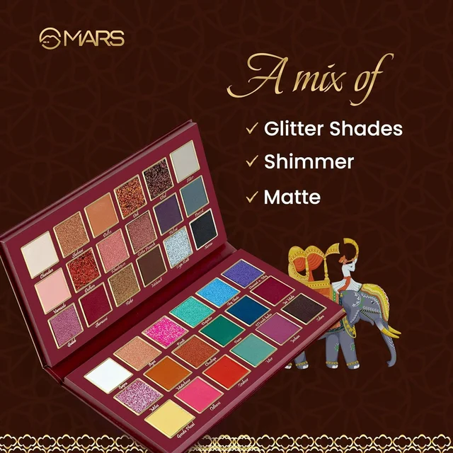 Mars Jashan-E-Shrinaar Eyeshadow 36 Shades Multicolor Palette, 36g