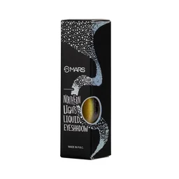 Mars Northern Lights Liquid Eyeshadow 03 Alaskan Aurora, 1.8ml | Dual-Tone Chrome Effect | Liquid Shimmer | One-Swipe Pigmentation | Smudge-Proof & Lightweight Formula
