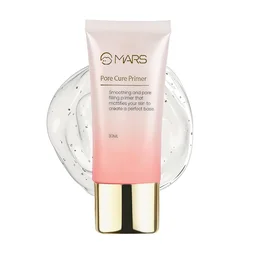 Mars Oil Control Pore Cure Primer 30ml | Minimizes Pores, Controls Oil & Shine | Smooth Base for Long-Lasting Makeup | Ideal for Oily and Combination Skin