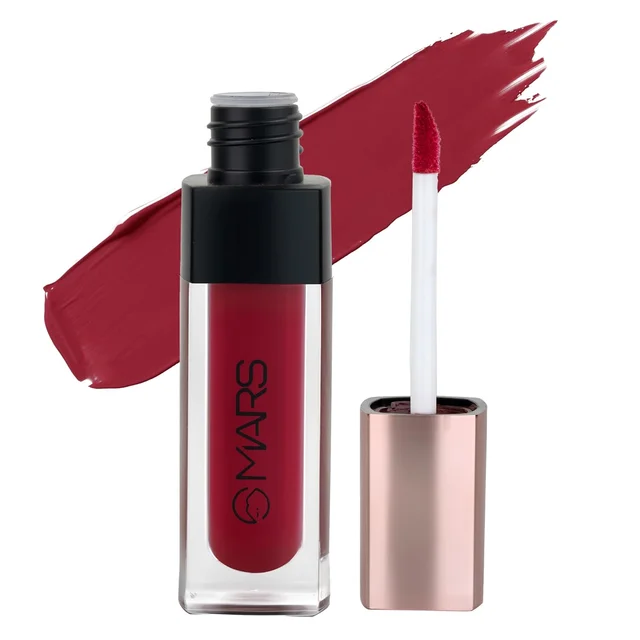 Mars Popstar Matte Liquid Mousse Lipstick 09-Dreamy (6ml) | Lightweight | Non-Sticky | Transfer-Proof & Waterproof | Long-Lasting upto 12-Hour