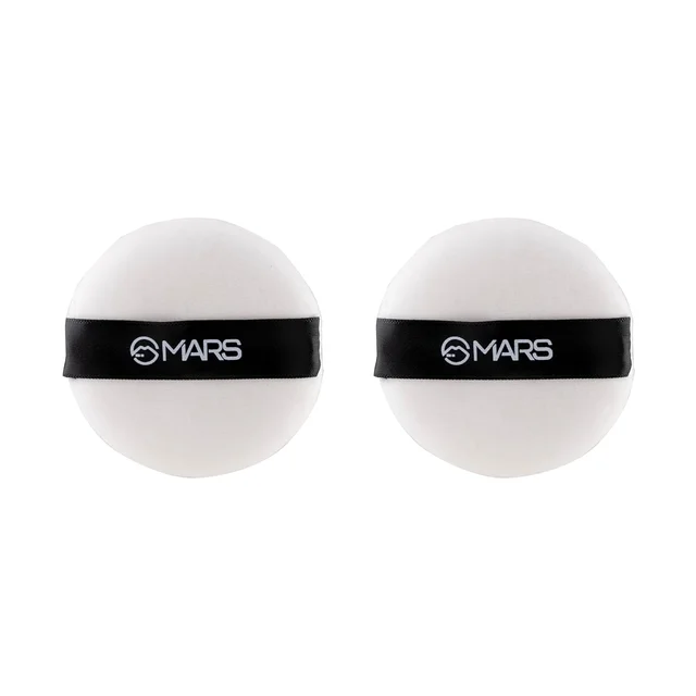 Mars Powder Puff with Strap | Perfect for Loose & Pressed Powder | Flawless Application & Gentle on Skin