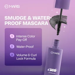 Mars Trio Treat 3-IN-1 Eye Makeup Kit 24.50g | Includes Eyeliner, Mascara & Eyeshadow | Travel-Friendly Design | Long-Lasting & Versatile