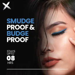 Mars MARS Won't Smudge Won't Budge Matte Kajal Pencil 1.4g Shade 02 HIGH TIDE | Smooth Glide, Waterproof, Long-Stay Kajal | Bold Blue-Black Pigment | Smudge-Proof Eye Pencil