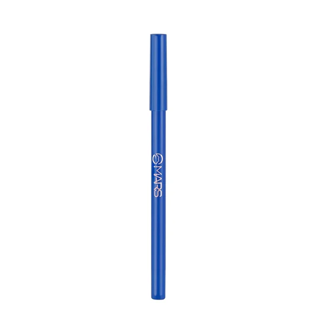 Mars MARS Won't Smudge Won't Budge Matte Kajal Pencil 1.4g Shade 02 HIGH TIDE | Smooth Glide, Waterproof, Long-Stay Kajal | Bold Blue-Black Pigment | Smudge-Proof Eye Pencil