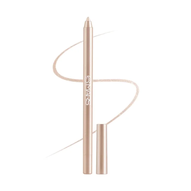 Mars MARS Won't Smudge Won't Budge Matte Kajal Pencil 1.4g Shade 01 GOLDEN HOUR MATTE | Smooth Glide, Waterproof, Long-Stay Kajal | Bold Blue-Black Pigment | Smudge-Proof Eye Pencil