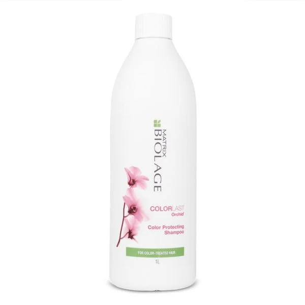 Biolage Colorlast Professional Shampoo 1000ml | Color Protecting Shampoo for Color-Treated Hair | Gently Cleanses, Enhances Vibrancy & Long-Lasting Shine