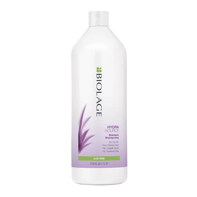 Biolage HydraSource Plus Professional Shampoo 1000ml | Hydrating Shampoo for Dry, Dehydrated & Coarse Hair | Deep Moisture Restoration & Softness
