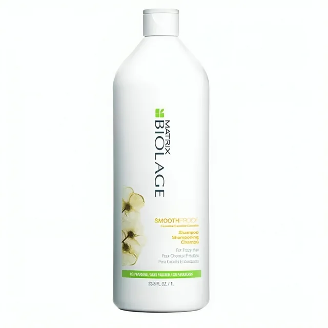 Biolage Smoothproof Smoothing Shampoo 1000ml | Professional Anti-Frizz Shampoo | Humidity Protection, Frizz Control & Smooth Manageable Hair