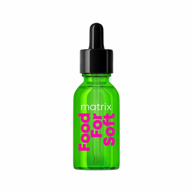 Matrix Food For Soft Hair Oil Serum 30ml for Dry & Dehydrated Hair | 5X More Hydration | 3 Days of Softness | Hyaluronic Acid & Avocado Oil | Smooth & Nourished Hair