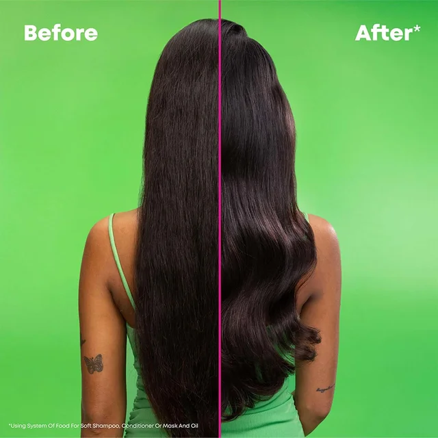 Matrix Food For Soft Hydrating Shampoo 1L for Dry & Dehydrated Hair | 5X More Hydration | 3 Days of Softness | Hyaluronic Acid & Avocado Oil | Moisturizing Shampoo