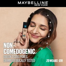 Maybelline New York Fit Me Matte + Poreless Liquid Foundation 30ml with SPF 22, PA++ | Shade 330 Toffee | Oil-Control, Lightweight, Long-Wear | Smooth Matte Finish, Perfect Base