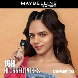 Maybelline New York Fit Me Matte + Poreless Liquid Foundation 30ml with SPF 22, PA++ | Shade 330 Toffee | Oil-Control, Lightweight, Long-Wear | Smooth Matte Finish, Perfect Base