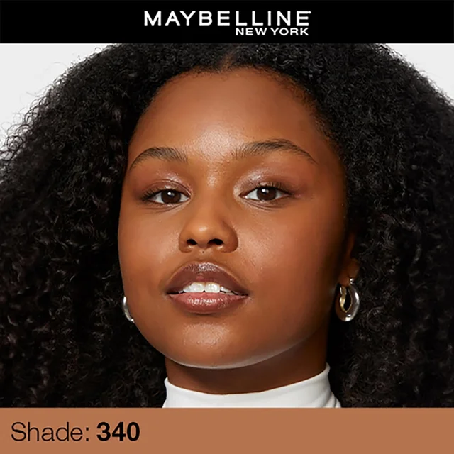 Maybelline New York Maybelline Fit Me Matte + Poreless Liquid Foundation 30ml Shade 340 Cappucino with SPF 22 PA++ | 16H Oil Control | Lightweight Daily Wear Foundation | Pore-Minimizing Matte Finish for Indian Skin