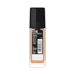 Maybelline New York Maybelline Fit Me Matte + Poreless Liquid Foundation 30ml 127 Golden Honey with SPF 22 PA++ | Lightweight Daily Wear, Pore-Minimizing, Natural Matte Finish | Perfect for Indian Skin