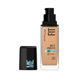 Maybelline New York Fit Me Matte + Poreless Liquid Foundation 30ml with SPF 22 | Shade 310 Sun Beige | Oil-Control, Lightweight, Long-Wear | Smooth Matte Finish, Perfect Base