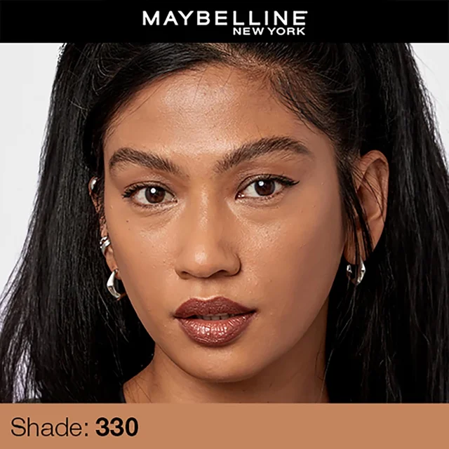 Maybelline New York Fit Me Matte + Poreless Liquid Foundation 30ml with SPF 22, PA++ | Shade 330 Toffee | Oil-Control, Lightweight, Long-Wear | Smooth Matte Finish, Perfect Base