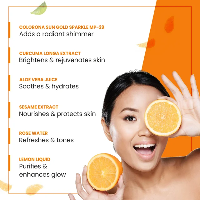 Meglow Orange Peel & Reveal Mask 70g | Bright & Glowing Skin | Deep Cleansing, Tan Removal & Skin Brightening Face Mask