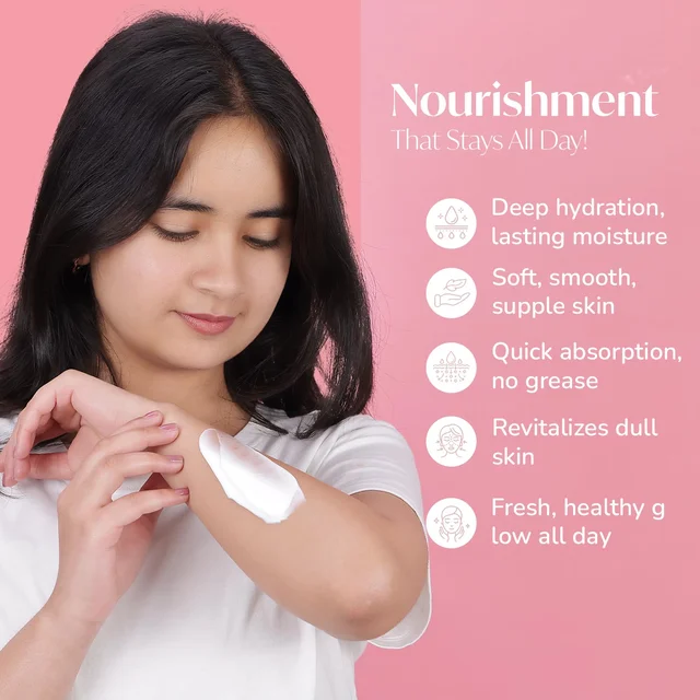 Meglow Pro-Care Moisturizer Body Lotion 500ml for Women & Men | Enriched with Peach Extract | Deep Hydration with 48 Hrs Moisture Lock for Dry Skin