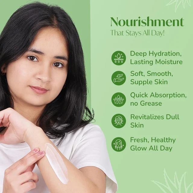 Meglow Pro-Care Moisturizing Body Lotion 500ml | Refreshing Aloe Vera Hydrating Moisturizer for Women & Men | Daily Moisture Care for All Skin Types