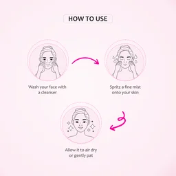 Meglow Rose Water Toner 100ml for Face - Alcohol & Paraben-Free | Hydrating & Soothing | Refreshing Facial Toner | All Skin Types, Tightens Pores & Brightens Skin