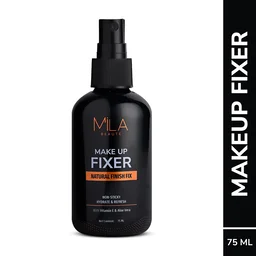 Mila Beaute Natural Finish Makeup Fixer 75ml | Long-Lasting & Hydrating | Non-Sticky Setting Spray |Aloe Vera & Vitamin E for a Flawless Look
