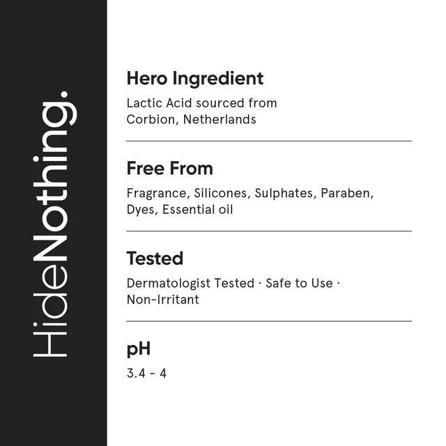 Minimalist 10% AHA BHA Exfoliating Serum 30ml | Beginners Safe Peel with Glycolic, Lactic & Salicylic Acid | Gently Removes Dead Skin, Unclogs Pores & Brightens
