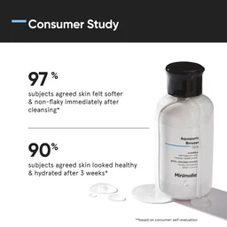 Minimalist Aquaporin Booster 0.5% Cleanser with Hyaluronic Acid, Betaine & Wheat Protein | Gentle Hydrating Face Wash for Dry & Normal Skin, Daily Use