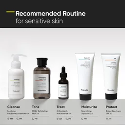 Minimalist Gentle Face Wash 120ml with 6% Oat Extract & Hyaluronic Acid | Sulphate-Free, Non-Drying, Fragrance-Free Cleanser for Sensitive, Dry to Normal Skin