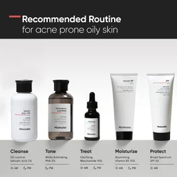 Minimalist Salicylic Acid 2% Face Wash 100ml | Anti-Acne Cleanser with LHA & Zinc | For Oily & Acne Prone Skin | Oil Control, Sebum Regulation, Pore Cleansing | Sulfate-Free