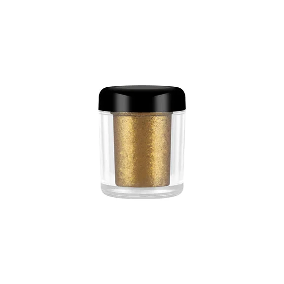 Miss Claire Diamond Shine Powder Gold 4g | Shimmer Highlighting Powder for Face, Eyes & Body | Intense Metallic Glow Highlighter | Loose Glitter Makeup Powder