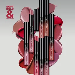 Miss Claire Envy Kiss Non Transfer Lipstick 05 Chic Cherry 1.8g | High-Pigment Matte Finish | Long Lasting Smudge Proof Transfer Resistant Lightweight Lip Color