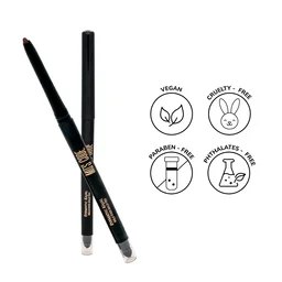 MOS CODE Eyematic Kajal 0.4gm - Earthy | Bold Eyes Bold You | Waterproof & Smudgeproof | Single Stroke Application | Long Lasting Matte Finish | Plant-Based | Paraben & Alcohol Free | Cruelty-Free