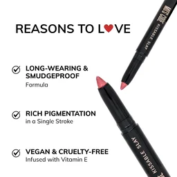 MOS CODE Kissable Slay HD Matte Cryon Lipstick withLips + Primer 1.6g, Caramel Breeze 03 | Waterproof, Smudge Proof, Long Lasting Matte Lipstick | Vitamin E Enriched, Hydrating