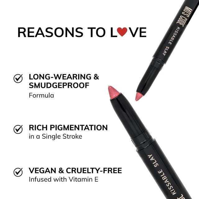 MOS CODE Kissable Slay HD Matte Cryon Lipstick withLips + Primer 1.6g, Caramel Breeze 03 | Waterproof, Smudge Proof, Long Lasting Matte Lipstick | Vitamin E Enriched, Hydrating