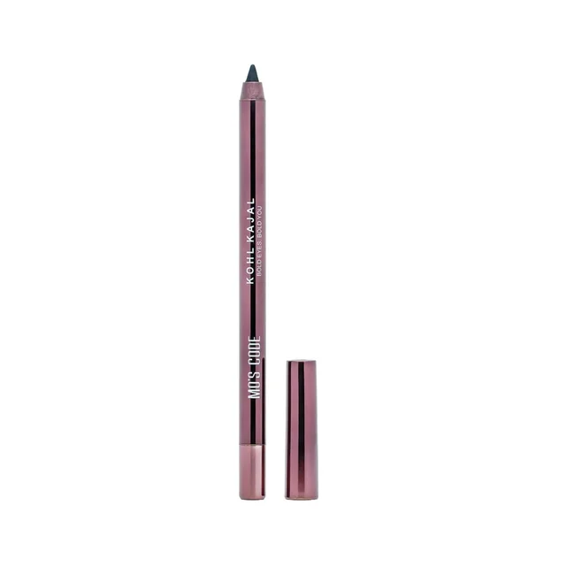 MOS CODE Kohl Kajal Pencil 1.5gm - Venta Black | Waterproof & Smudgeproof | Long Wearing | Single Stroke Application | Matte Finish | Enriched with Vitamin E & Almond Oil | Intense Black Kajal